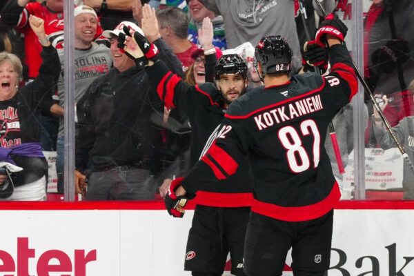 Hurricanes one win away from clinching series after beating Caps