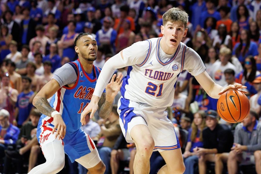 NCAA Basketball: Mississippi at Florida