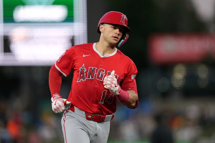 MLB: Los Angeles Angels at Athletics