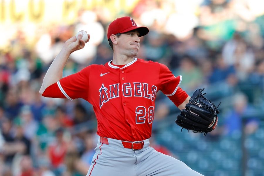 MLB: Los Angeles Angels at Athletics