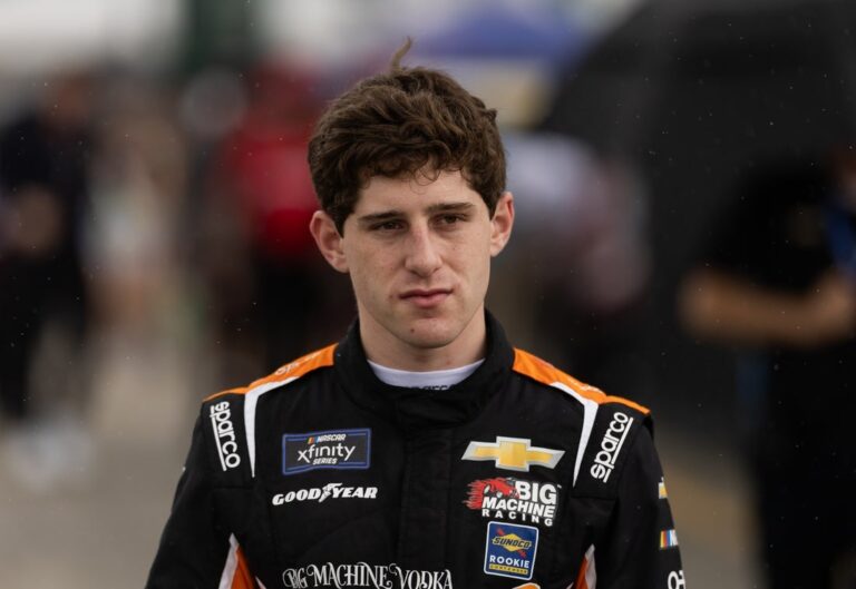 Rookie Nick Sanchez scores first NASCAR Xfinity Series win