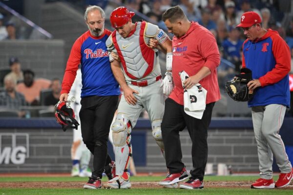 Phils await word on J.T. Realmuto (groin) ahead of finale vs. Jays