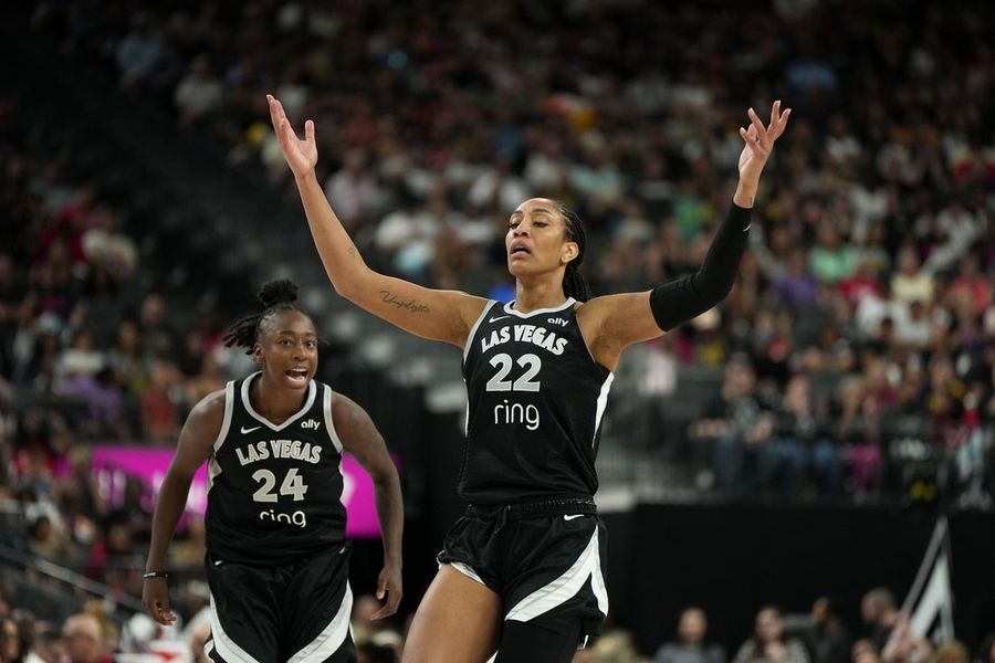 WNBA: Indiana Fever at Las Vegas Aces