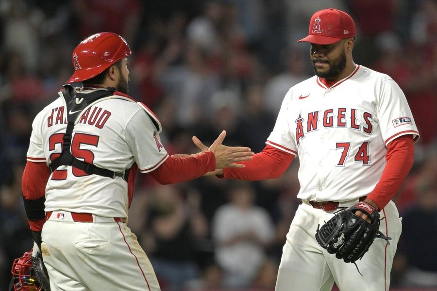 MLB: Athletics at Los Angeles Angels