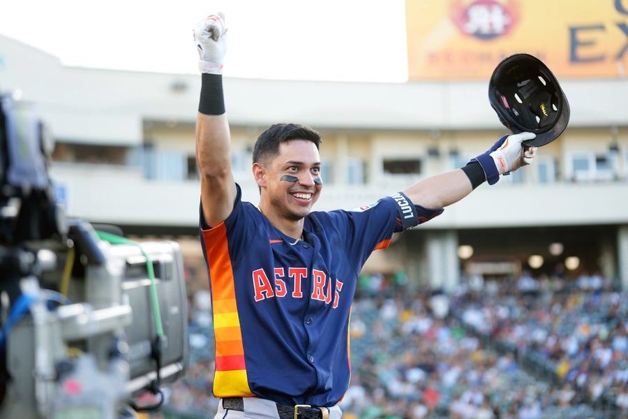 MLB: Houston Astros at Athletics