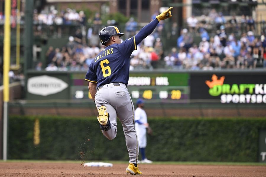 MLB: Milwaukee Brewers at Chicago Cubs