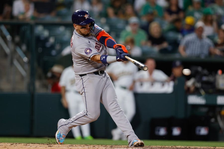 MLB: Houston Astros at Athletics