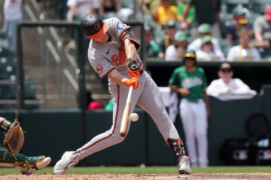 MLB: Baltimore Orioles at Athletics