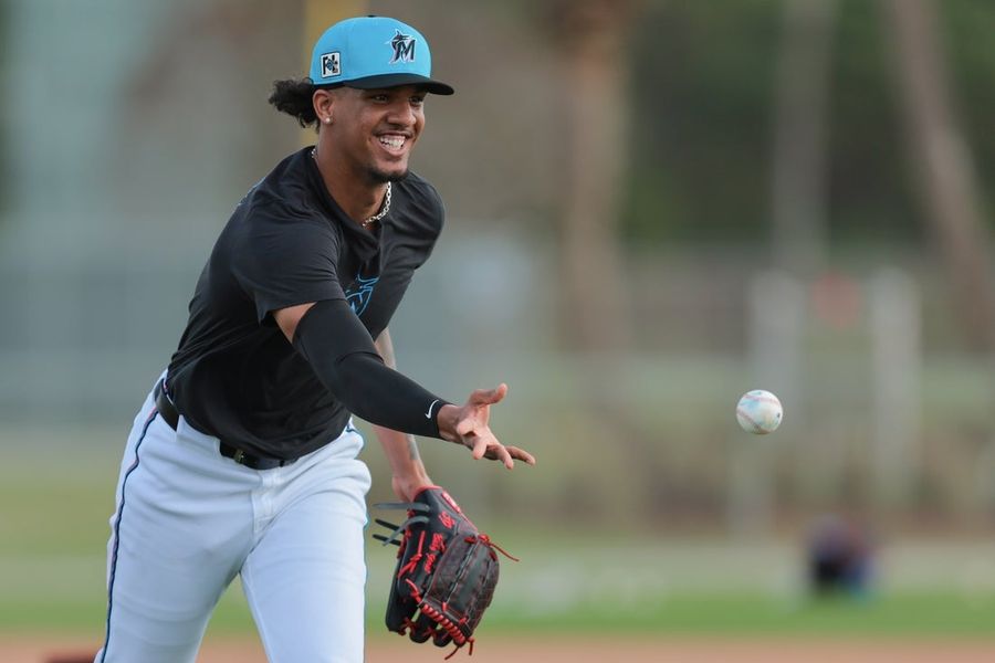 MLB: Miami Marlins-Workouts