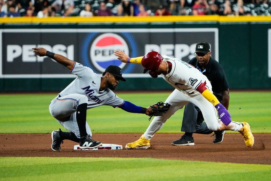 MLB: Miami Marlins at Arizona Diamondbacks