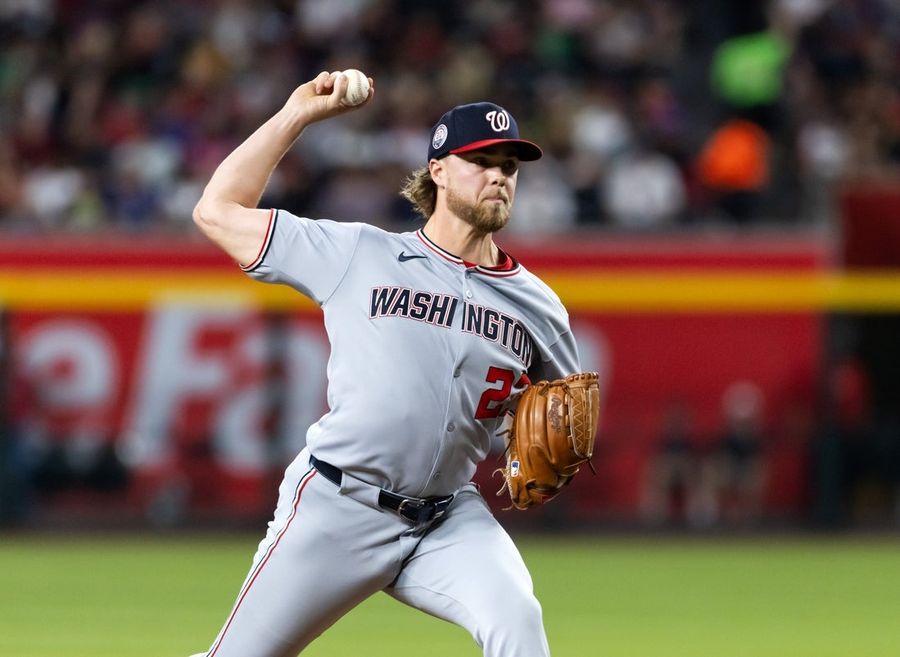 MLB: Washington Nationals at Arizona Diamondbacks