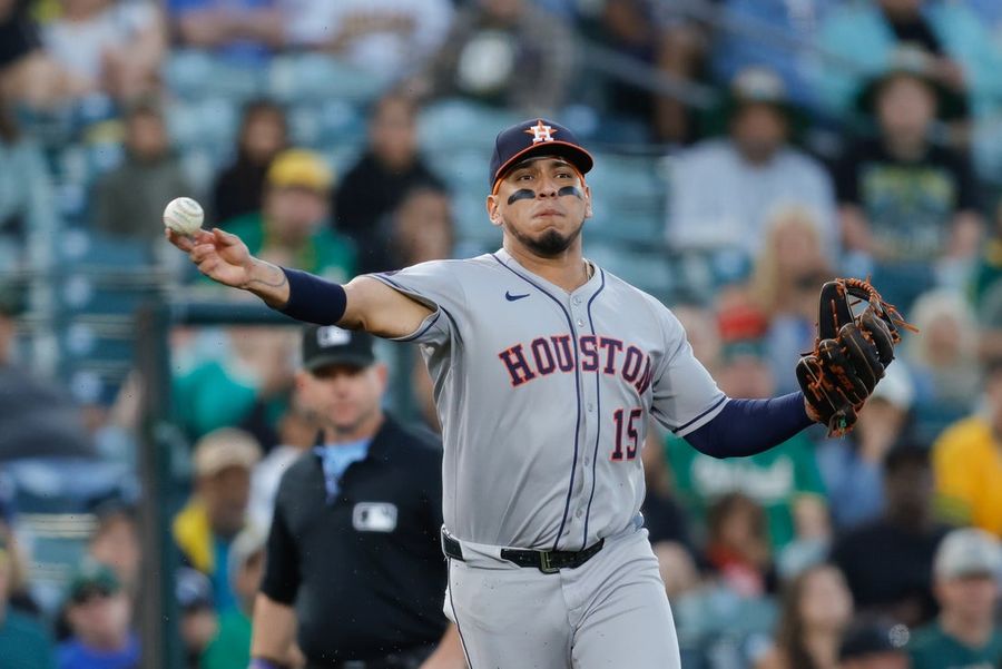 MLB: Houston Astros at Athletics