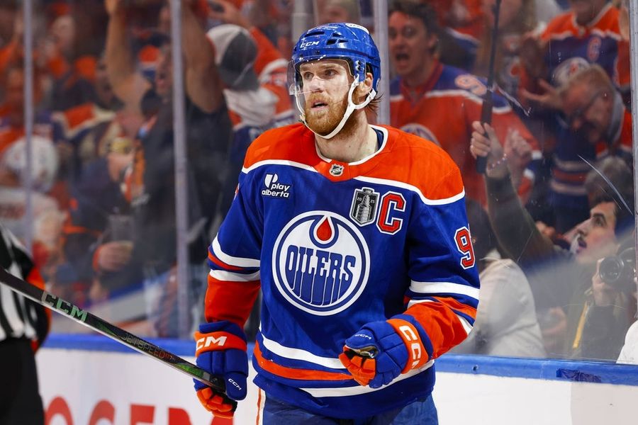 NHL: Stanley Cup Final-Florida Panthers at Edmonton Oilers
