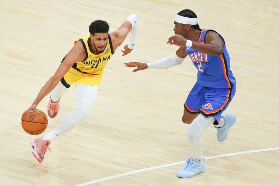 NBA: Finals-Oklahoma City Thunder at Indiana Pacers