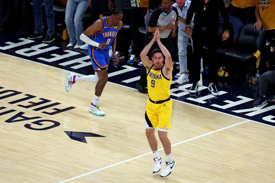NBA: Finals-Oklahoma City Thunder at Indiana Pacers