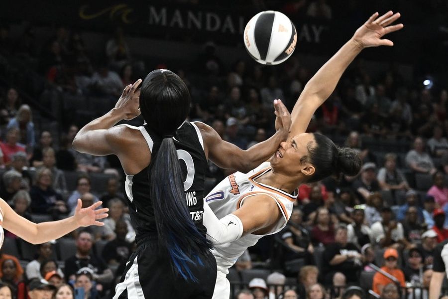 WNBA: Phoenix Mercury at Las Vegas Aces
