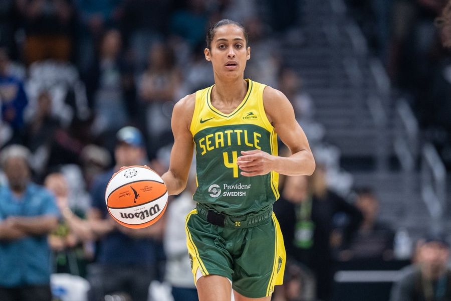 WNBA: New York Liberty at Seattle Storm