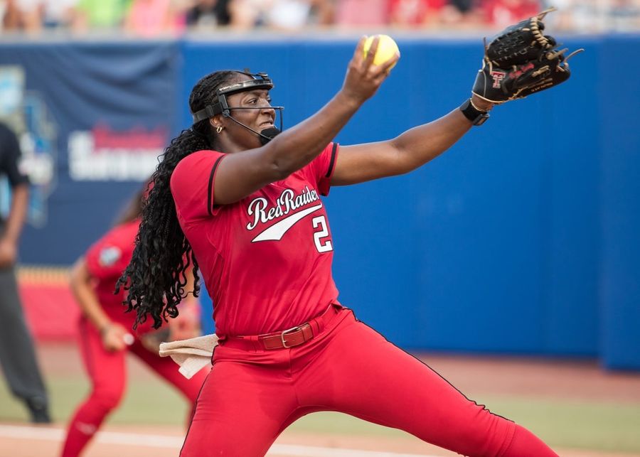 NCAA Softball: Womens College World Series-Oklahoma at Texas Tech