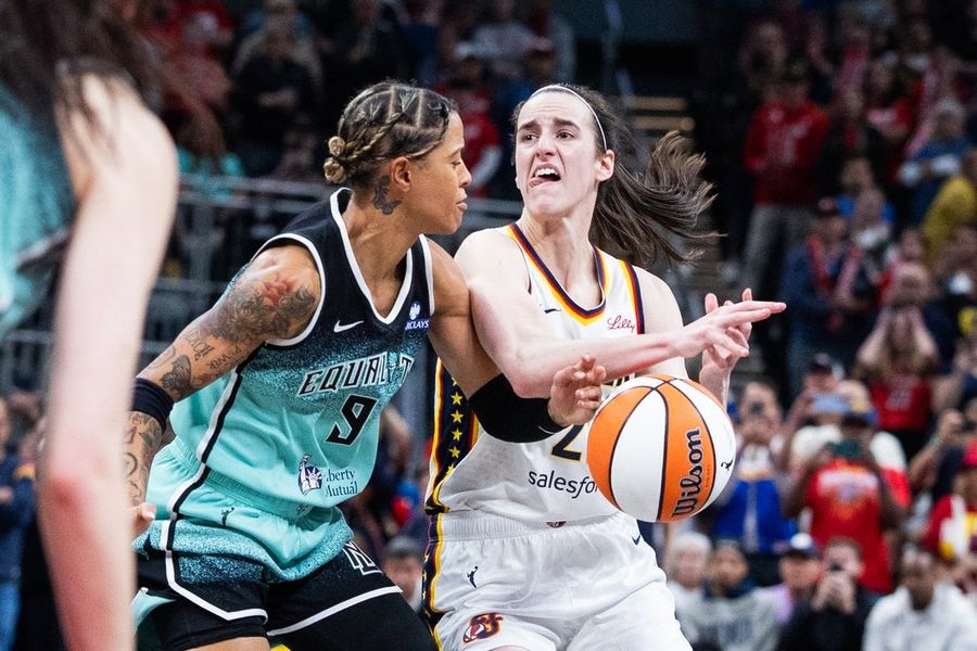 WNBA: New York Liberty at Indiana Fever