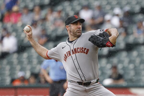 Giants’ Justin Verlander aims to crack win column vs. A’s