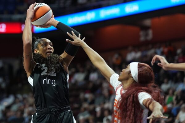 A’ja Wilson, Aces cruise as Sun’s skid reaches 10