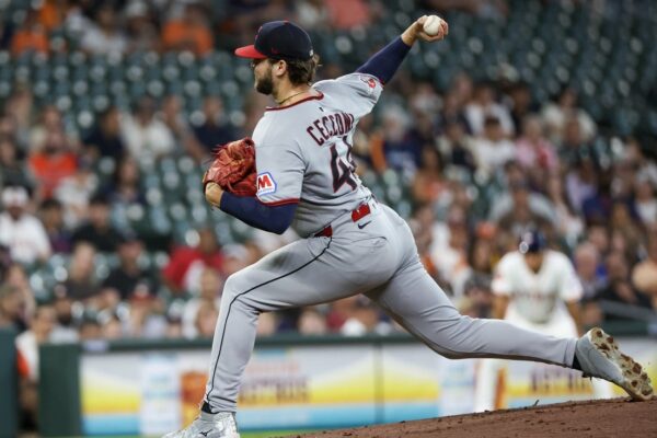 Slade Cecconi dominant as Guardians sweep Astros