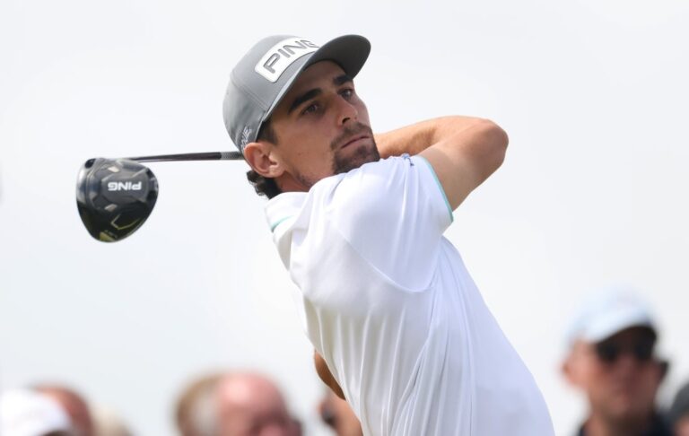 Joaquin Niemann running away from field in UK