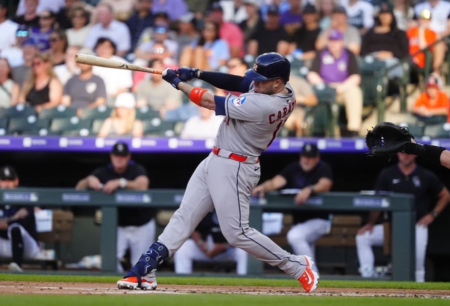 MLB: Houston Astros at Colorado Rockies