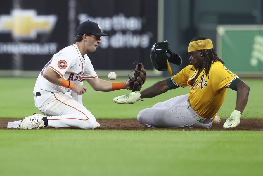 MLB: Athletics at Houston Astros