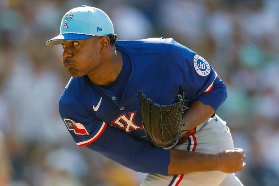MLB: Texas Rangers at San Diego Padres