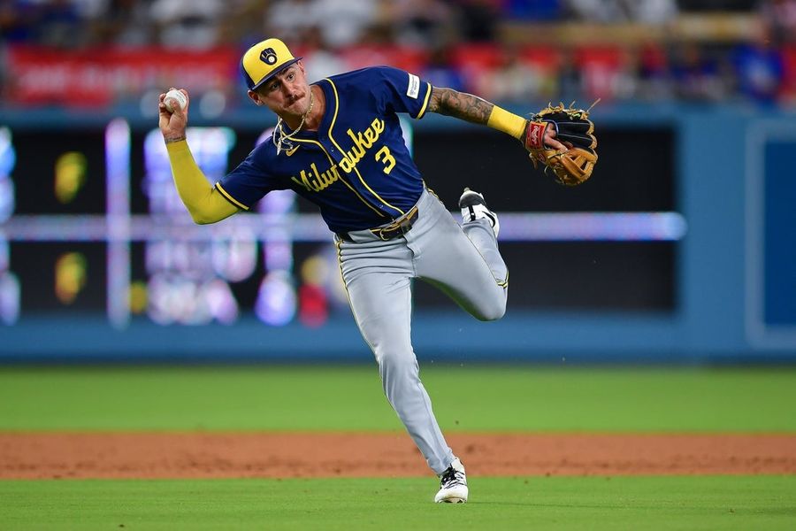 MLB: Milwaukee Brewers at Los Angeles Dodgers