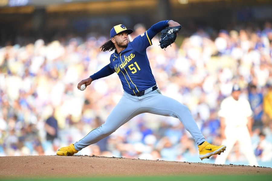 MLB: Milwaukee Brewers at Los Angeles Dodgers