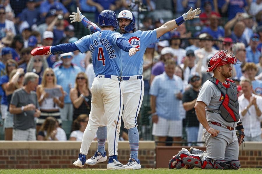 MLB: St. Louis Cardinals at Chicago Cubs