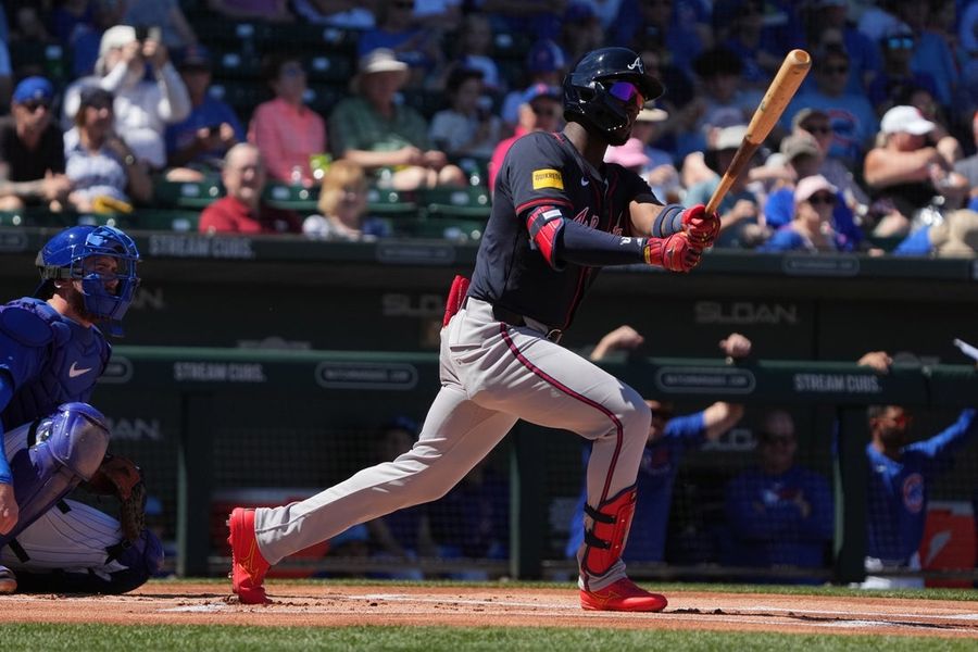 MLB: Spring Training-Atlanta Braves at Chicago Cubs