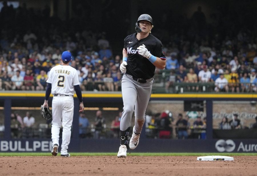 MLB: Miami Marlins at Milwaukee Brewers