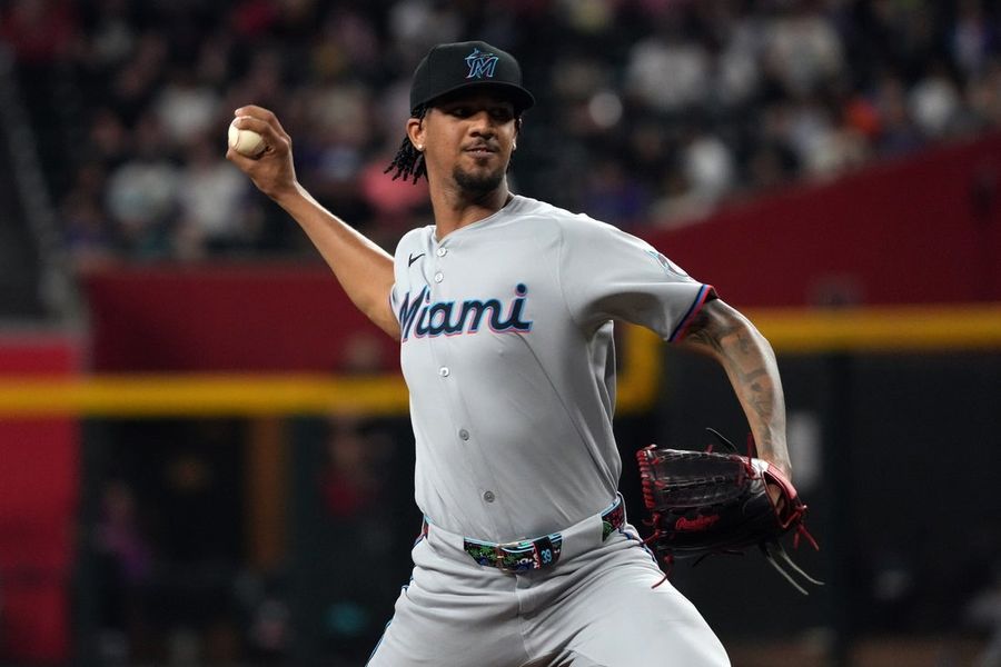 MLB: Miami Marlins at Arizona Diamondbacks
