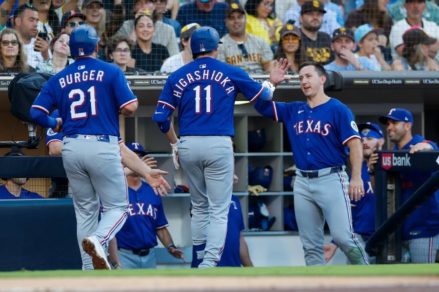 MLB: Texas Rangers at San Diego Padres
