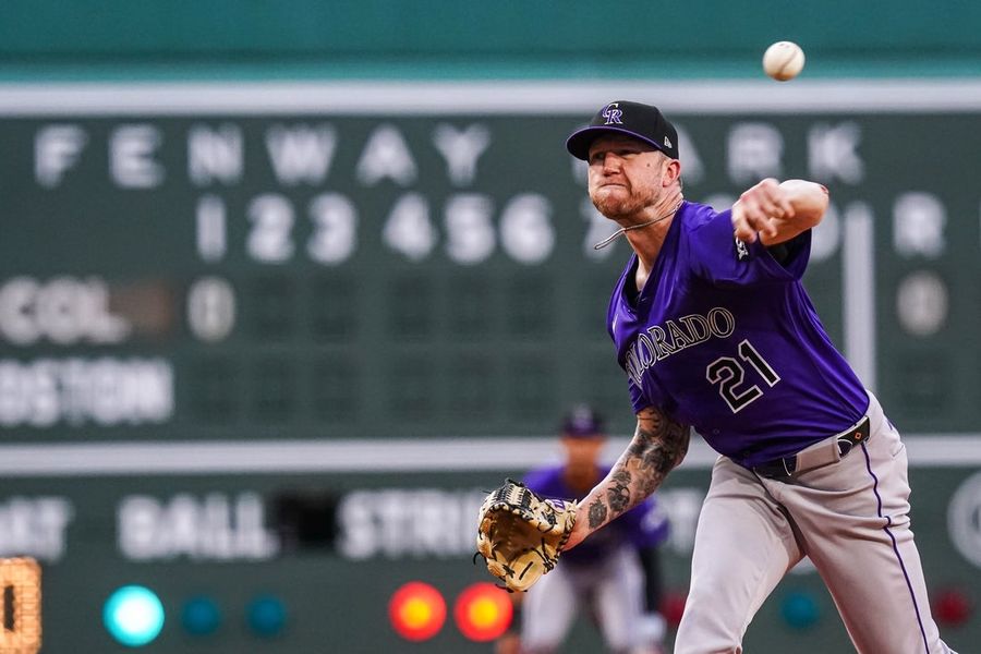 MLB: Colorado Rockies at Boston Red Sox