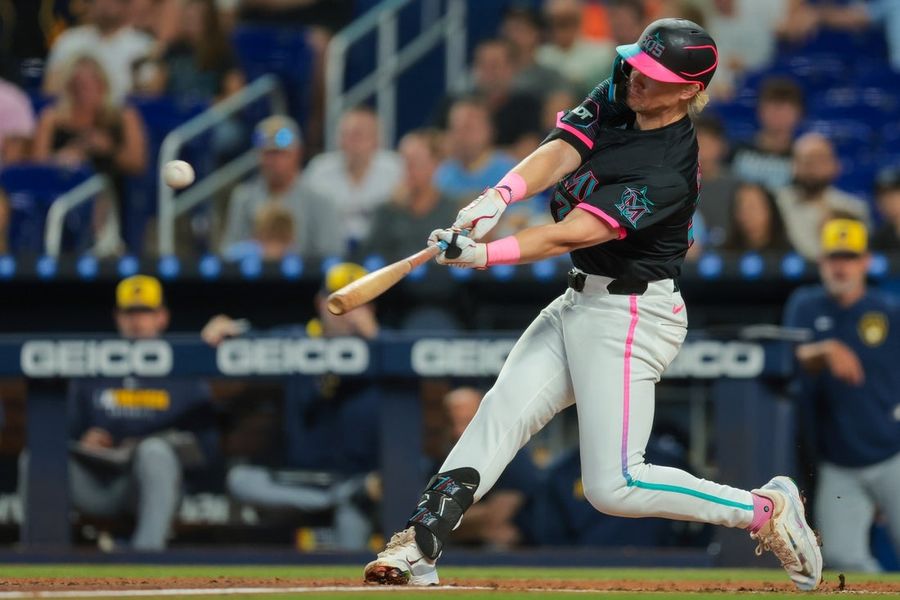 MLB: Milwaukee Brewers at Miami Marlins