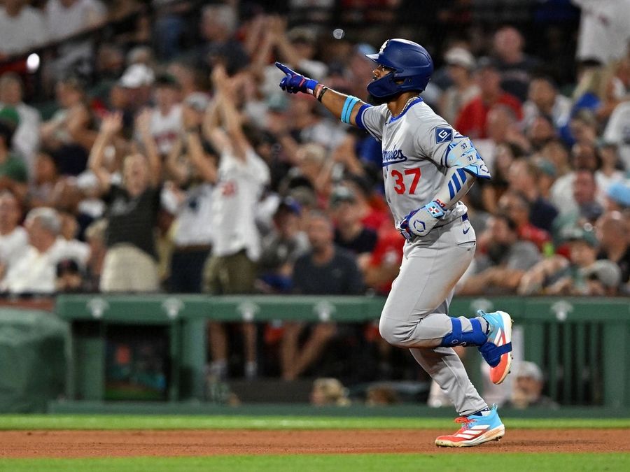 MLB: Los Angeles Dodgers at Boston Red Sox