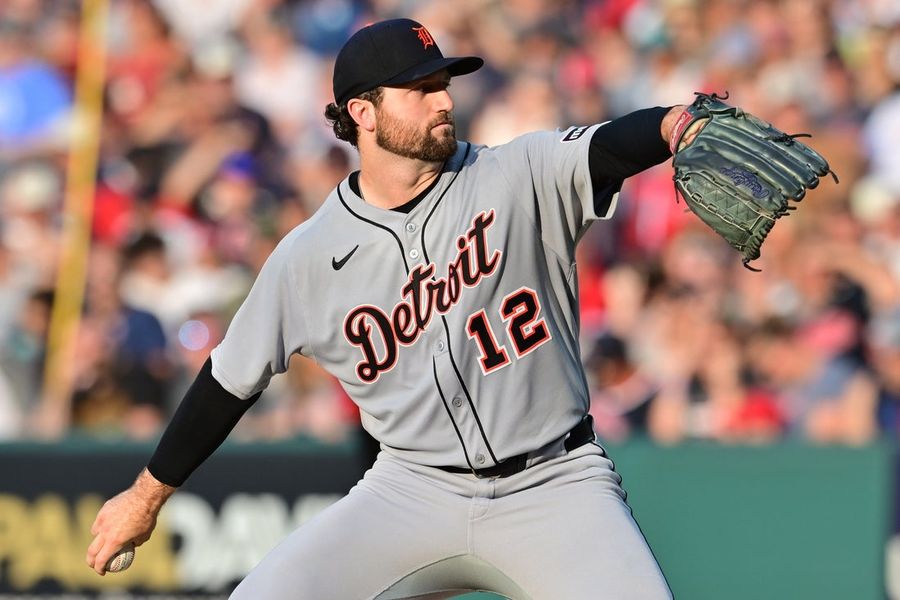 MLB: Detroit Tigers at Cleveland Guardians