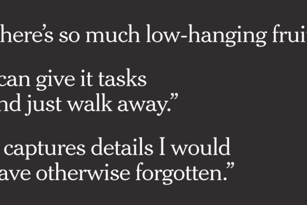 21 Ways People Are Using A.I. at Work