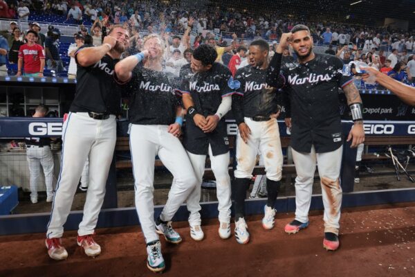Marlins complete improbable comeback to beat Yankees 13-12