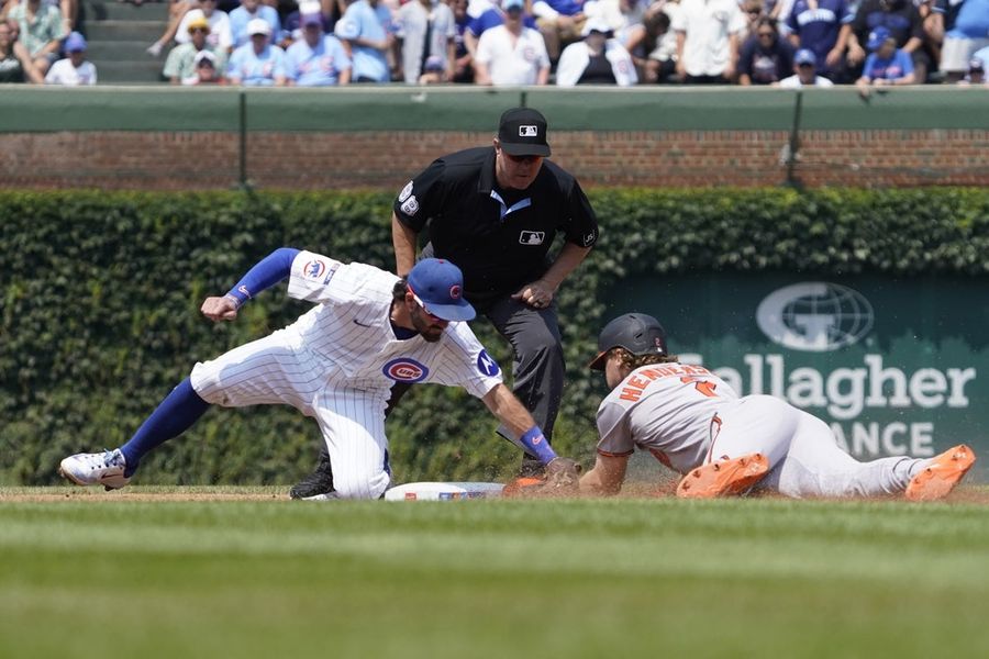MLB: Baltimore Orioles at Chicago Cubs